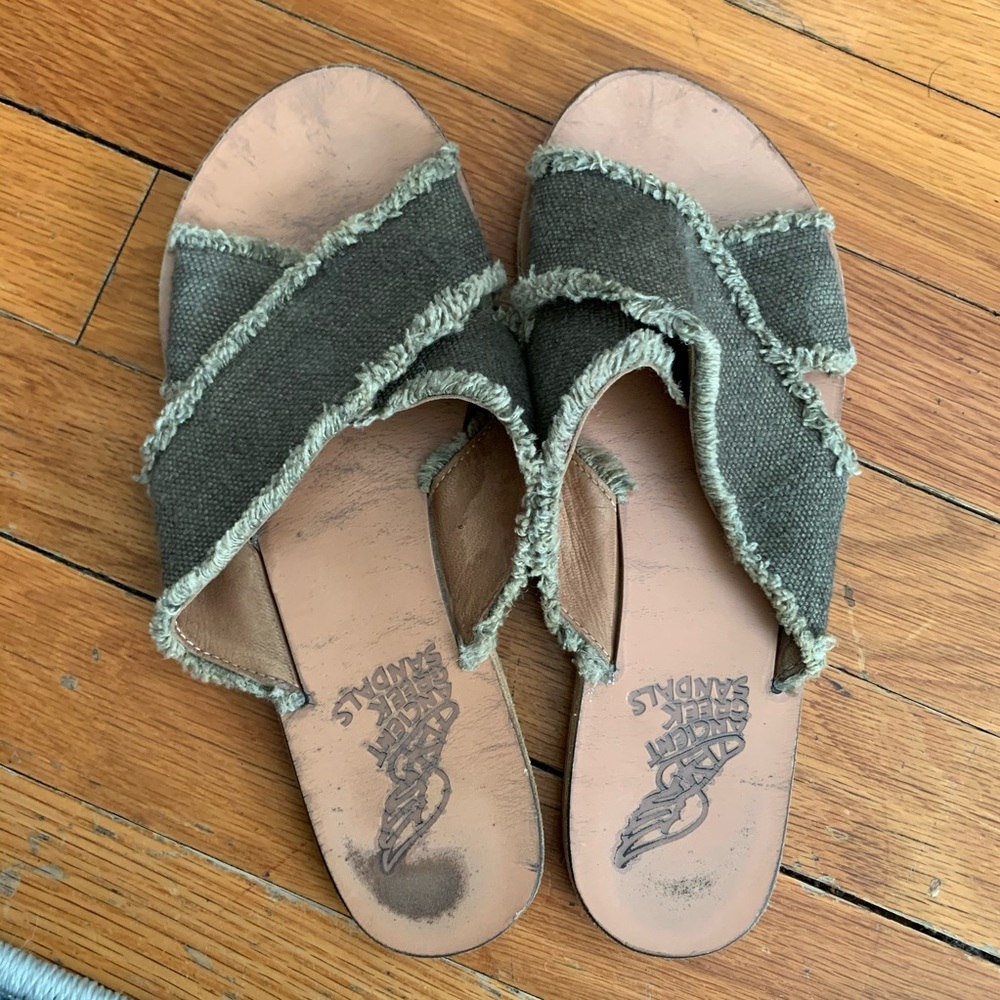 Ancient Greek sandals slip ons - Picture 2 of 11